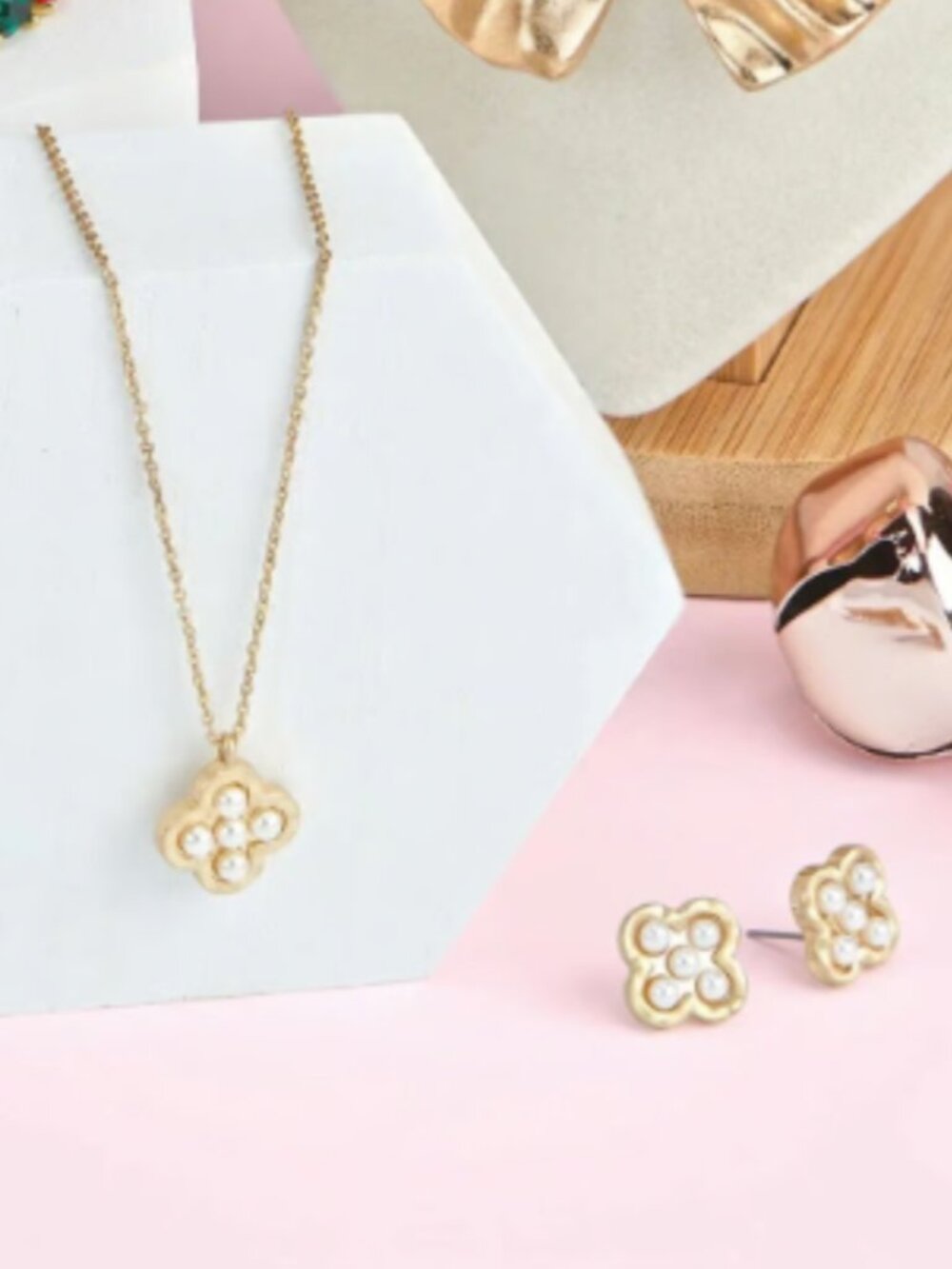 Park Lane Praline Necklace & Earring SET